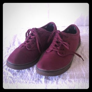 Vans classics burgundy